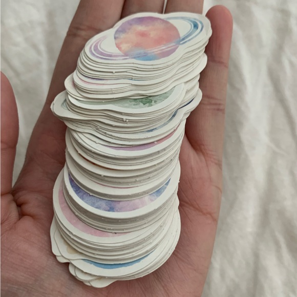 15 planet stickers set - Picture 2 of 5